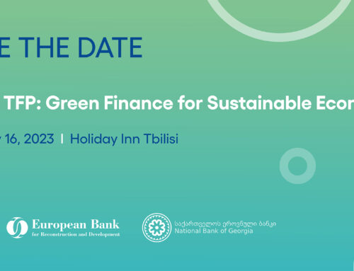 SAVE THE DATE: Green TFP: Green Finance for Sustainable Economy-February 16, 2023